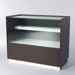 Прилавок РОНА №4, Дуб Венге + Белый