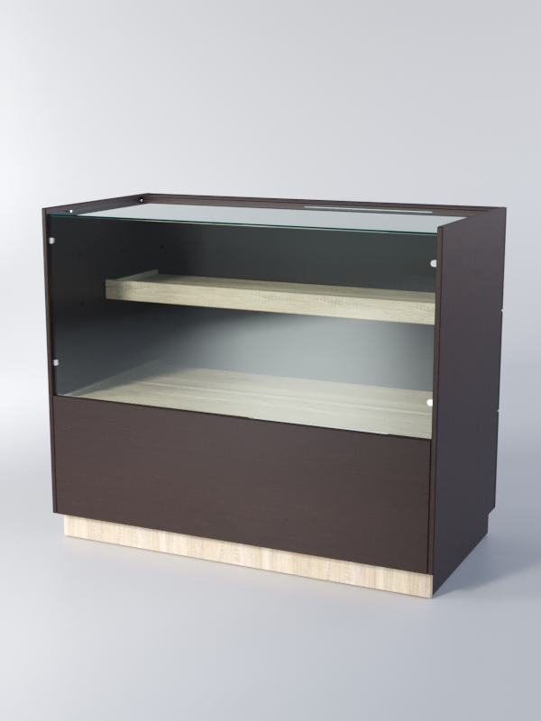 Прилавок РОНА №4, Дуб Венге+Сонома