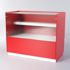 Прилавок РОНА №4А, Красный + Белый