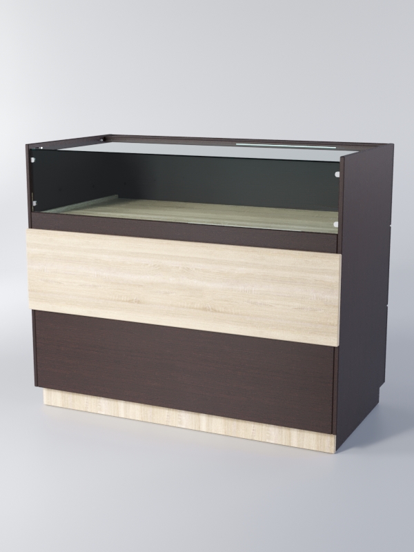 Прилавок РОНА №5, Дуб Венге+Сонома