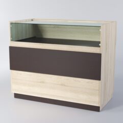 Прилавок РОНА №5А, Дуб Венге+Сонома