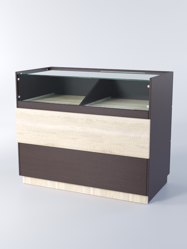 Прилавок РОНА №6, Дуб Венге+Сонома