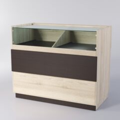 Прилавок РОНА №6А, Дуб Сонома + Дуб Венге