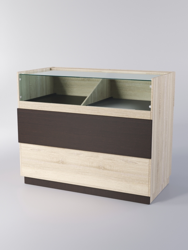 Прилавок РОНА №6А, Дуб Сонома + Дуб Венге