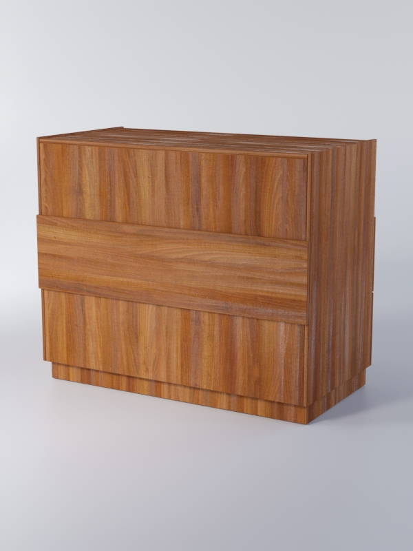 Прилавок РОНА №7-2, Орех