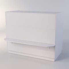 Прилавок РОНА №8-1, Серый