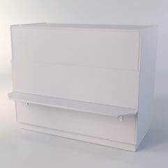 Прилавок РОНА №8-3, Серый