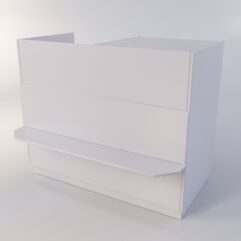 Прилавок РОНА №9-3, Серый