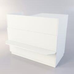 Прилавок РОНА №9-4, Белый