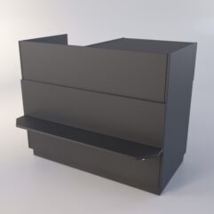 Прилавок РОНА №9-4, Черный