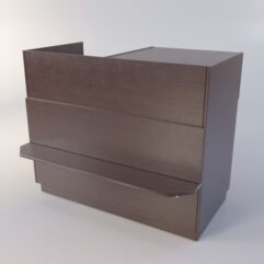 Прилавок РОНА №9-4, Дуб Венге