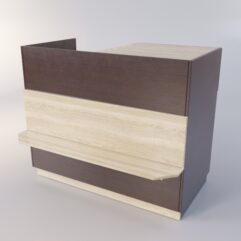 Прилавок РОНА №9-4, Дуб Венге + Дуб Сонома