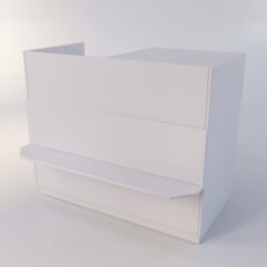 Прилавок РОНА №9-4, Серый