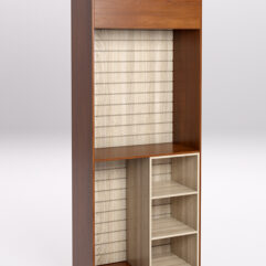 Стеллаж футбольный №1, Орех и Дуб Сонома