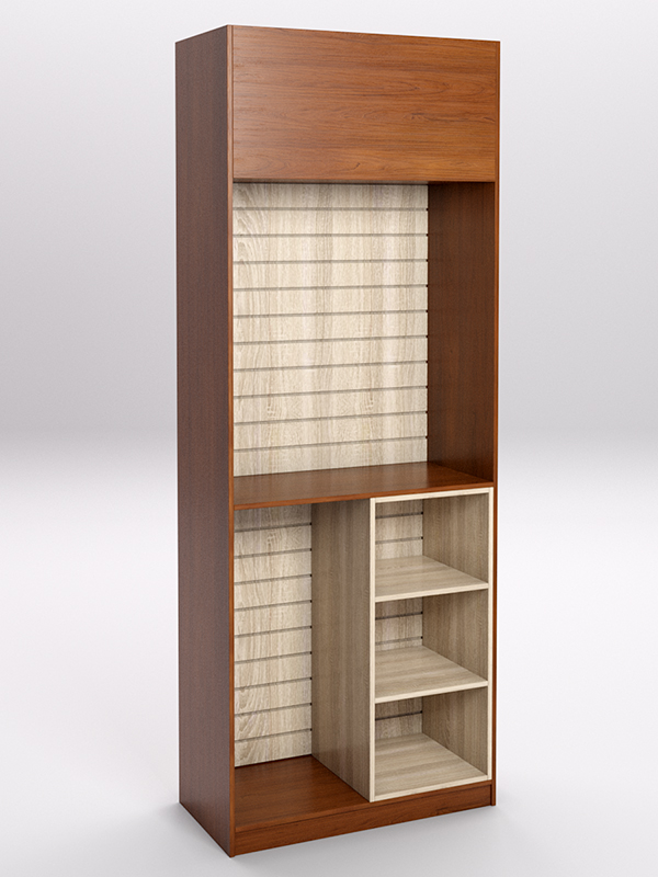 Стеллаж футбольный №1, Орех и Дуб Сонома