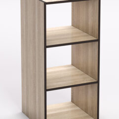 Вставка в стеллаж ФС №1, Дуб Сонома, кромка Дуб Венге