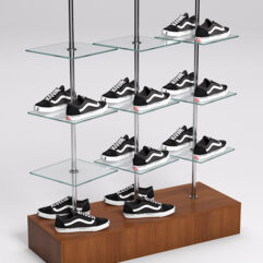 Стойка JOK под обувь №2, Орех