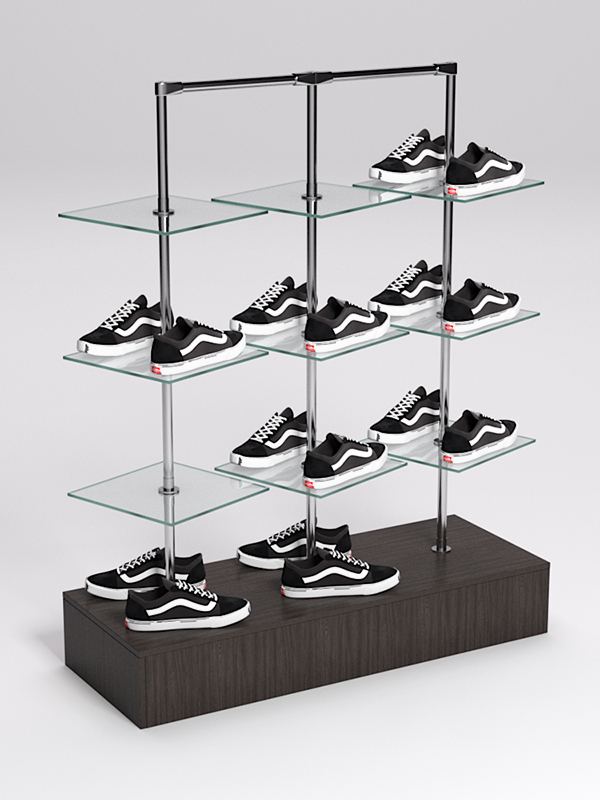 Стойка JOK под обувь №2, Дуб Венге