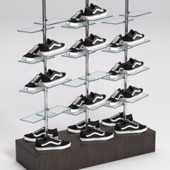 Стойка JOK под обувь №3, Дуб Венге