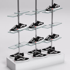 Стойка JOK под обувь №4, Белый