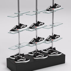 Стойка JOK под обувь №4, Черный