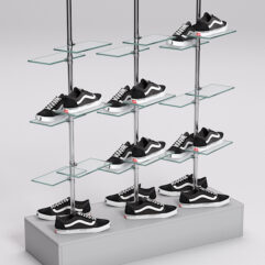 Стойка JOK под обувь №4, Серый