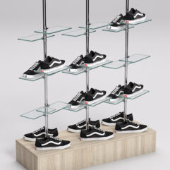 Стойка JOK под обувь №4, Дуб Сонома