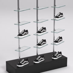 Стойка JOK под обувь №5, Черный