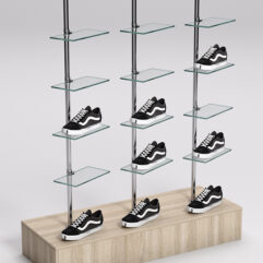 Стойка JOK под обувь №5, Дуб Сонома