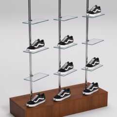 Стойка JOK под обувь №6, Орех