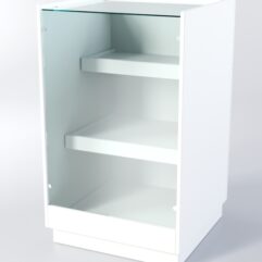 Прилавок РОНА №1-600мм, Белый