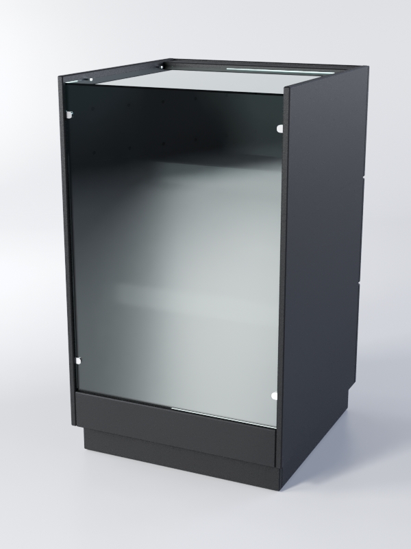 Прилавок РОНА №1-600мм, Черный