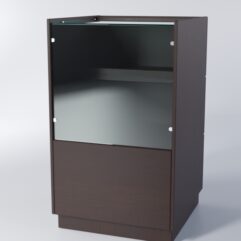 Прилавок РОНА №4-600мм, Дуб Венге