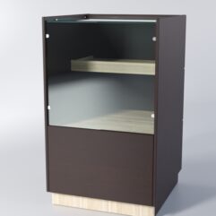 Прилавок РОНА №4-600мм, Дуб Венге+Сонома