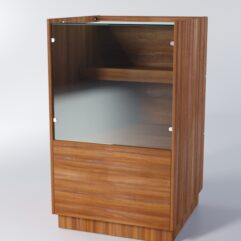 Прилавок РОНА №4-600мм, Орех