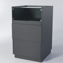 Прилавок РОНА №5-600мм, Черный