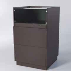 Прилавок РОНА №5-600мм, Дуб Венге