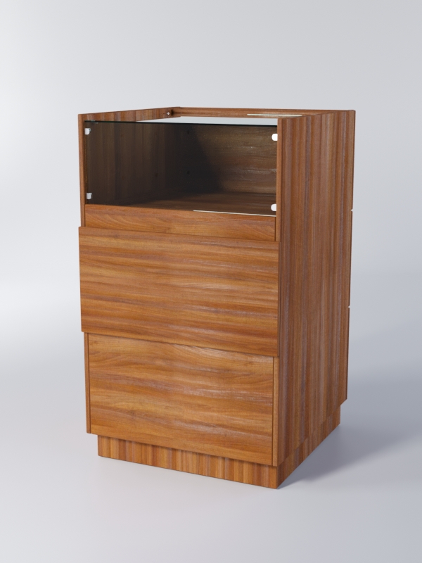 Прилавок РОНА №5-600мм, Орех