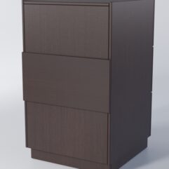 Прилавок РОНА №7-1-600мм, Дуб Венге