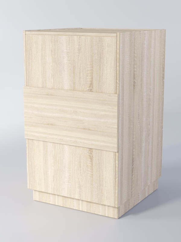 Прилавок РОНА №7-1-600мм, Дуб Сонома