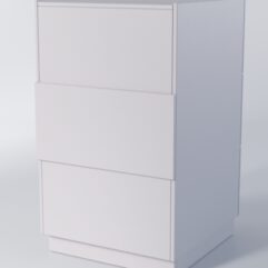 Прилавок РОНА №7-1-600мм, Серый