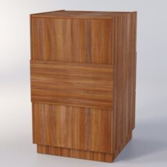 Прилавок РОНА №7-2-600мм, Орех