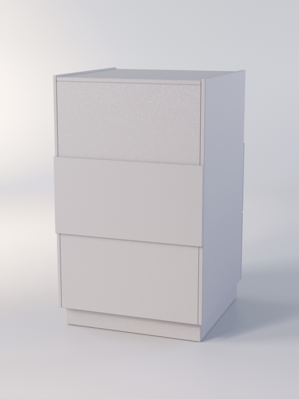 Прилавок РОНА №7-2-600мм, Серый