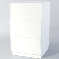 Прилавок РОНА №7-3-600мм, Белый