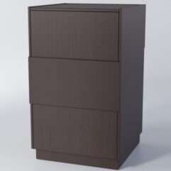 Прилавок РОНА №7-3-600мм, Дуб Венге