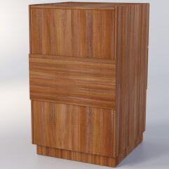 Прилавок РОНА №7-А-600мм, Орех