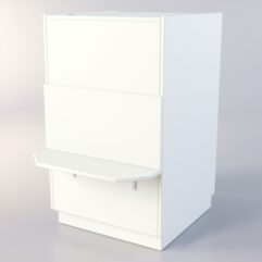 Прилавок РОНА №8-1-600мм, Белый