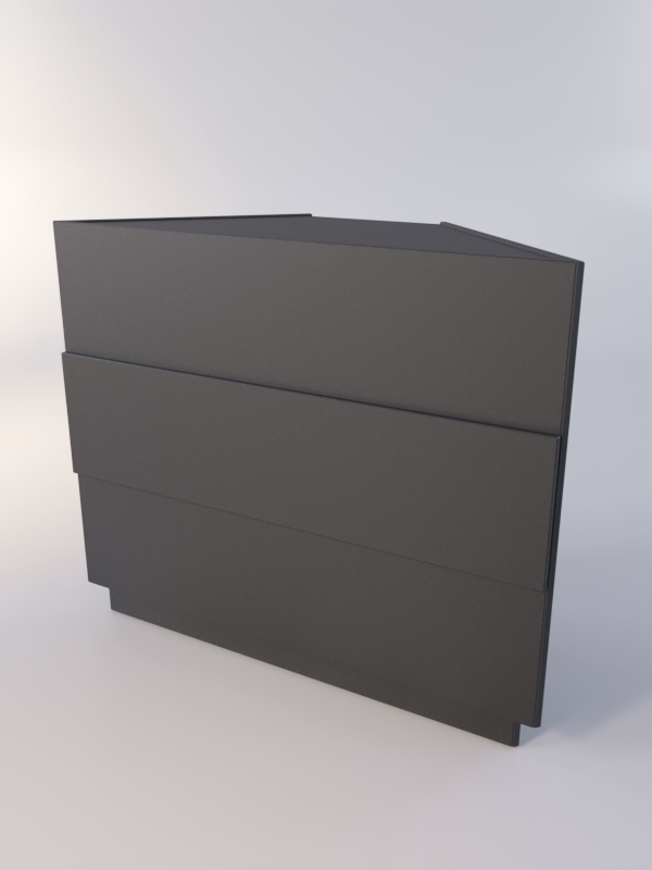 Прилавок РОНА №10, Черный