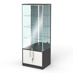 Витрина ПРОФИТ №1, Черный и Белый