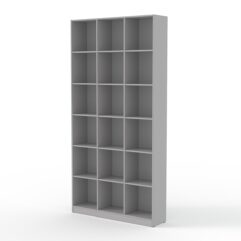 Стеллаж №7 с 18-тью ячейками, Серый
